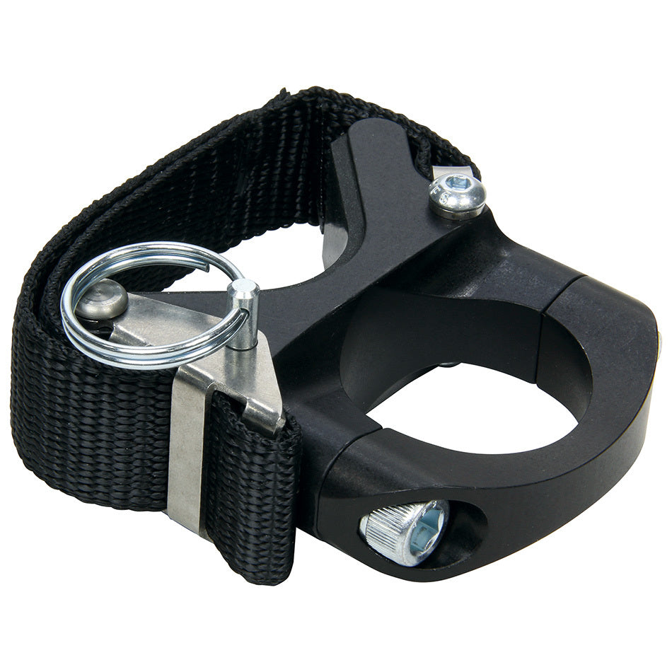 Allstar Performance Shock Reservoir Bracket - Clamp-On - Aluminum / Nylon - Black - 1-1/2 to 3 in Reservoirs - 1-1/2