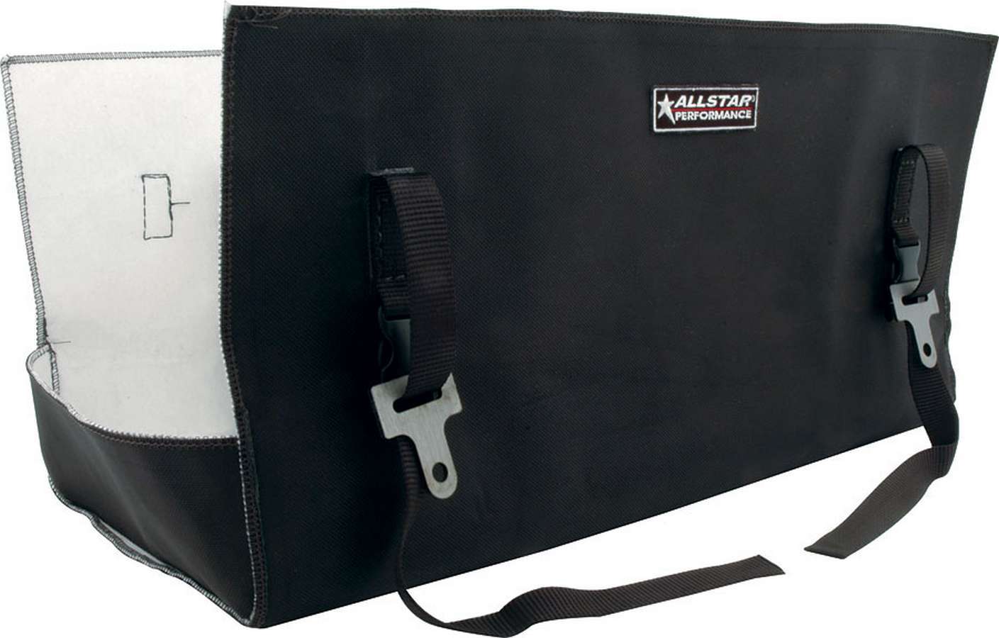 Allstar Performance Engine Diaper - Strap-On - Universal V8 - Each