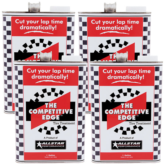 Allstar Performance Tire Treatment - Competitive Edge - Softener - 1 gal Can - Set of 4