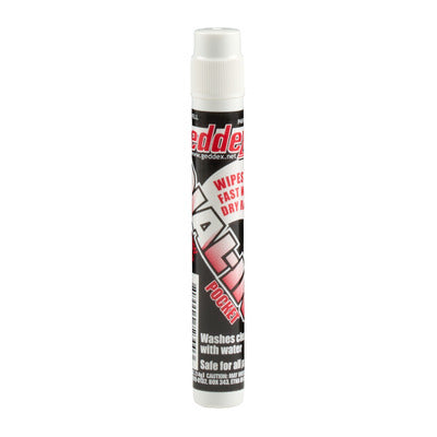 Allstar Performance Dial-In Marker - Dial-In Pocket - Window - White - Safe on Glass / Polycarbonate / Rubber - 0.5 oz