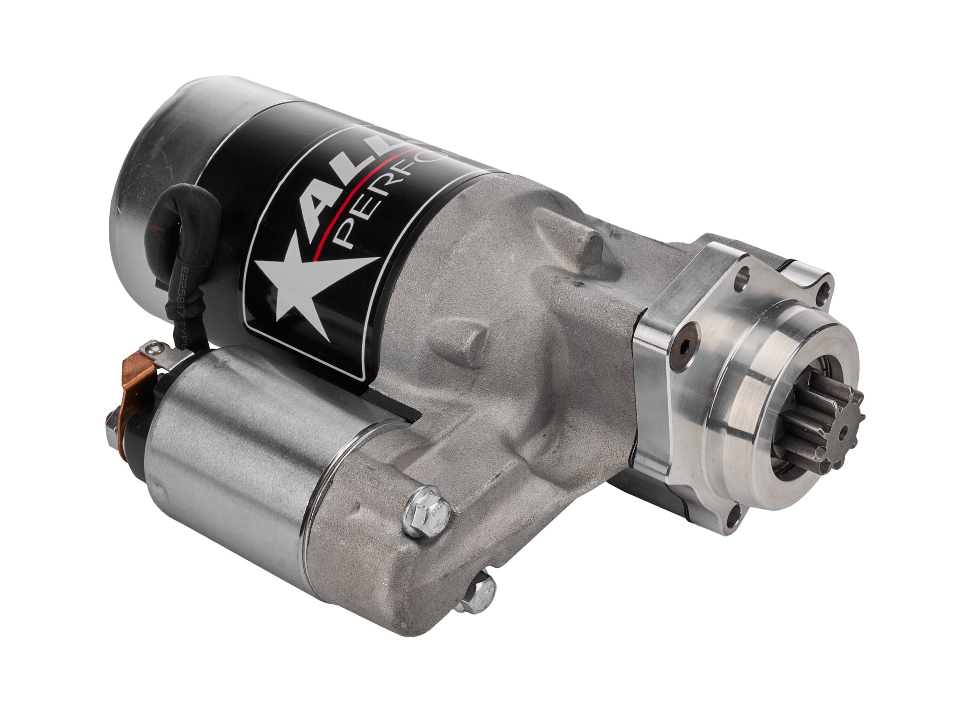 Allstar Performance Starter - Heavy Duty - Reverse Mount - 3.7:1 Gear Reduction - Black - Quarter Master Dirt