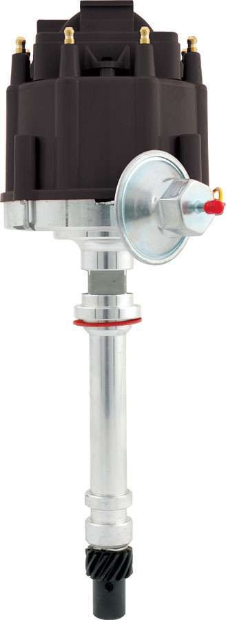 Allstar Performance Distributor - HEI Performance - Magnetic Pickup - Vacuum Advance - HEI Style Terminal - Black -