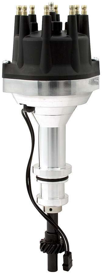 Allstar Performance Distributor - Race - Magnetic Pickup - Mechanical Advance - HEI Style Terminal - Black - Small