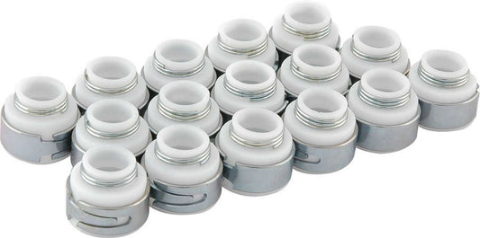Allstar Performance Valve Stem Seal - Positive Stop - 11/32 in Valve Stem - 0.620 in OD - 0.531 in Guide OD - PTFE -