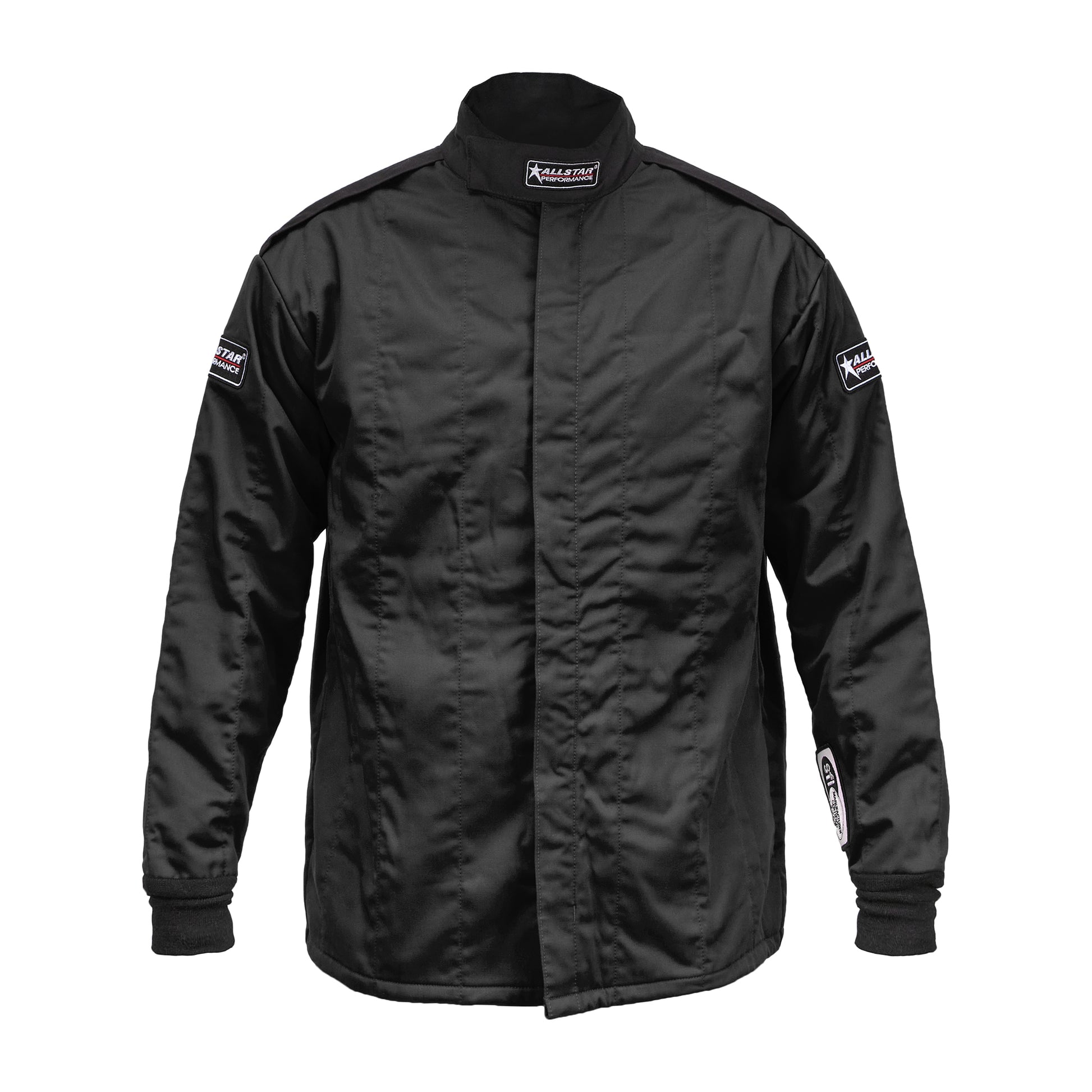 Allstar Performance Driving Jacket - SFI 3.2A/5 - Multi-Layer - Fire Retardant Fabric / Nomex - Black - 2X-Large - Each