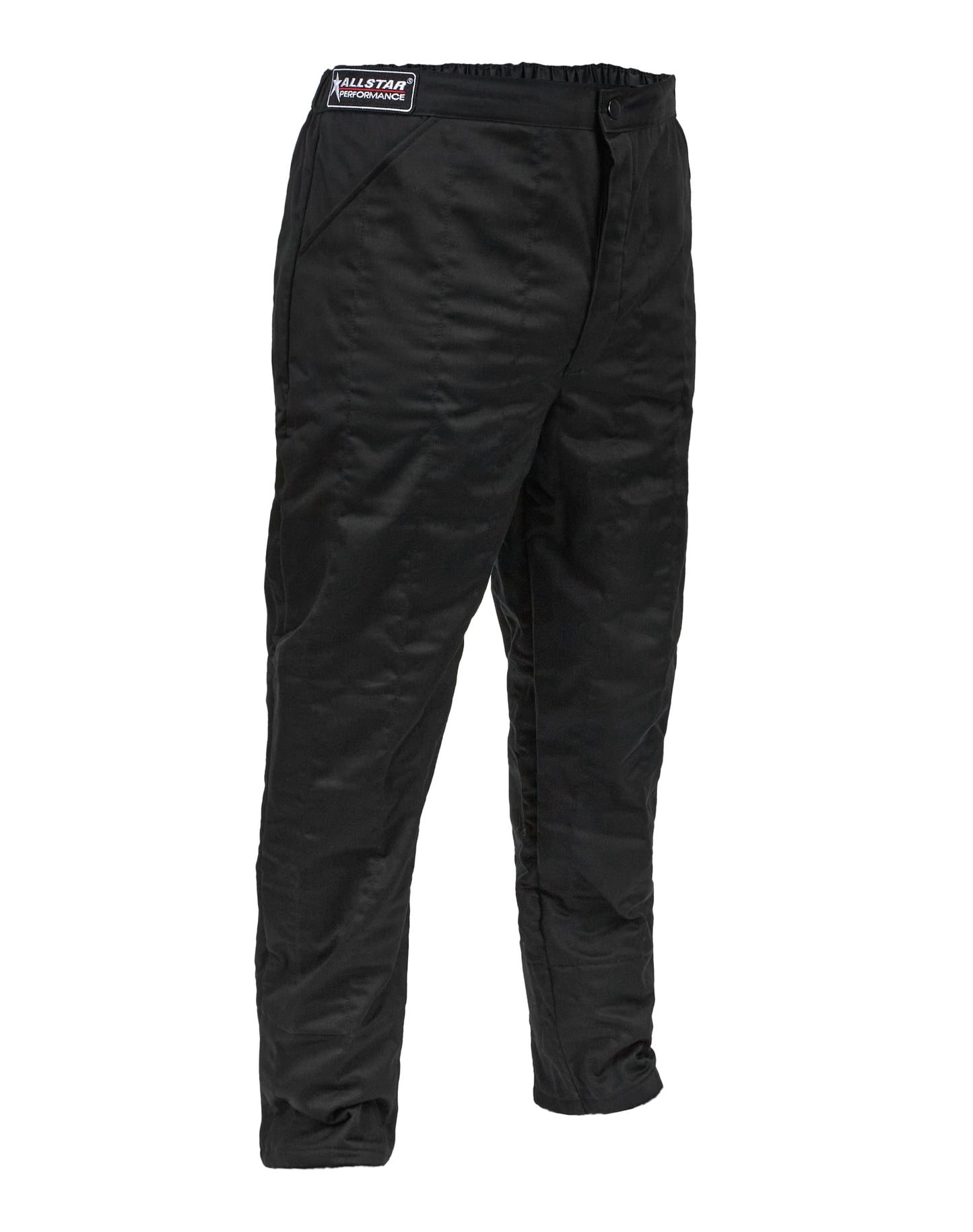 Allstar Performance Driving Pants - SFI 3.2A/5 - Multi-Layer - Fire Retardant Cotton - Black - Medium-Tall - Each