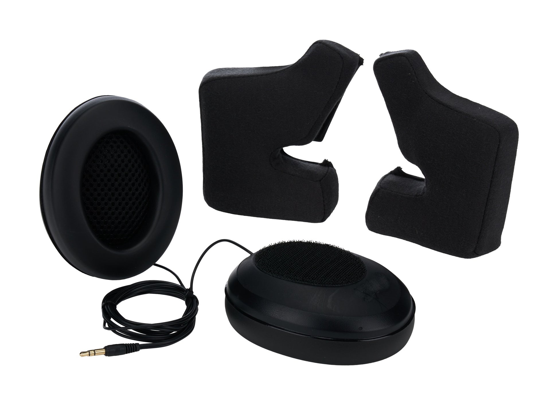 Allstar Performance Headphones - Helmet - 36 in Cord - 3.5 mm Input Jack - Hook and Loop Attachment - Cheek Pads