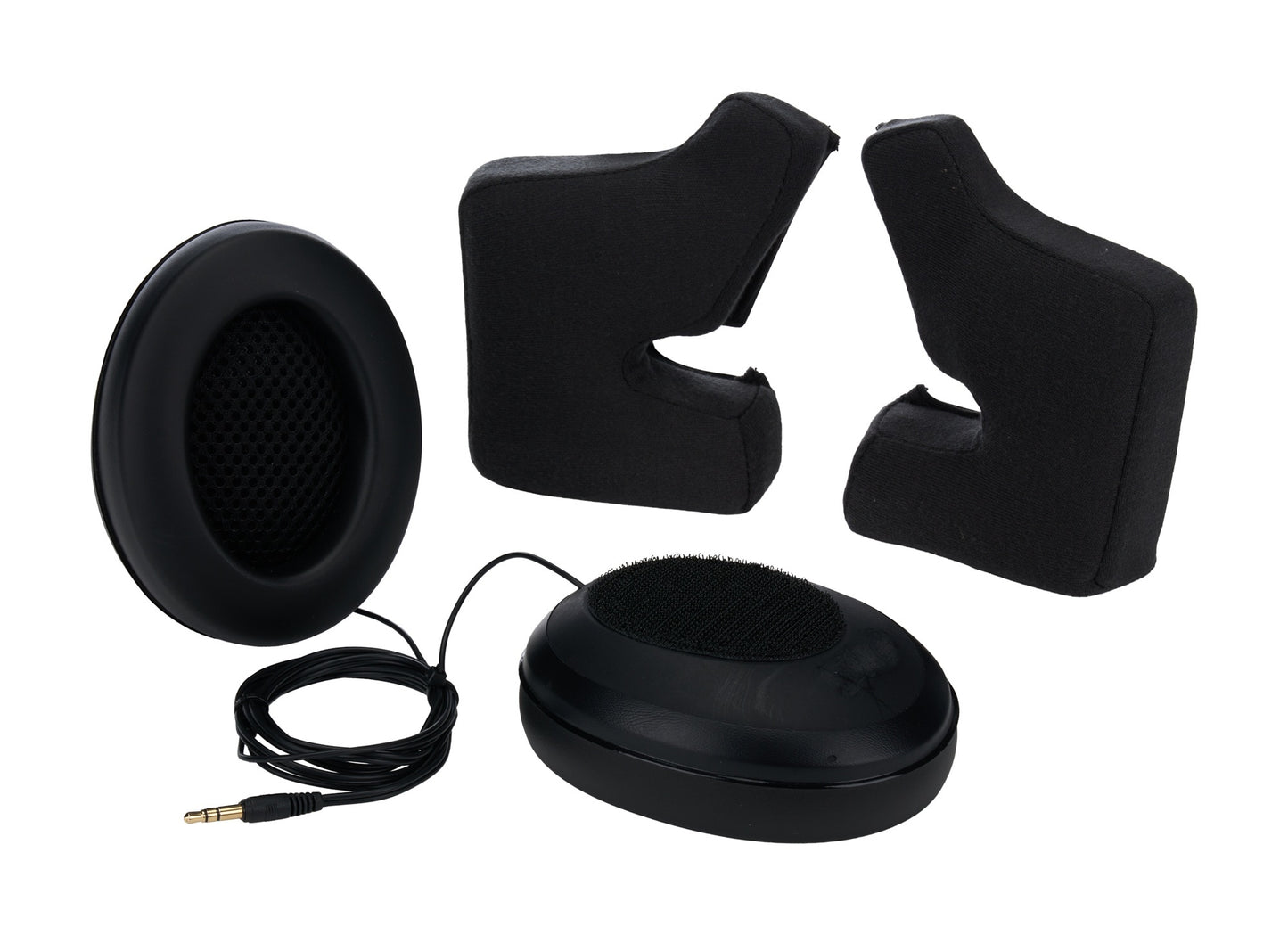 Allstar Performance Headphones - Helmet - 36 in Cord - 3.5 mm Input Jack - Hook and Loop Attachment - Cheek Pads