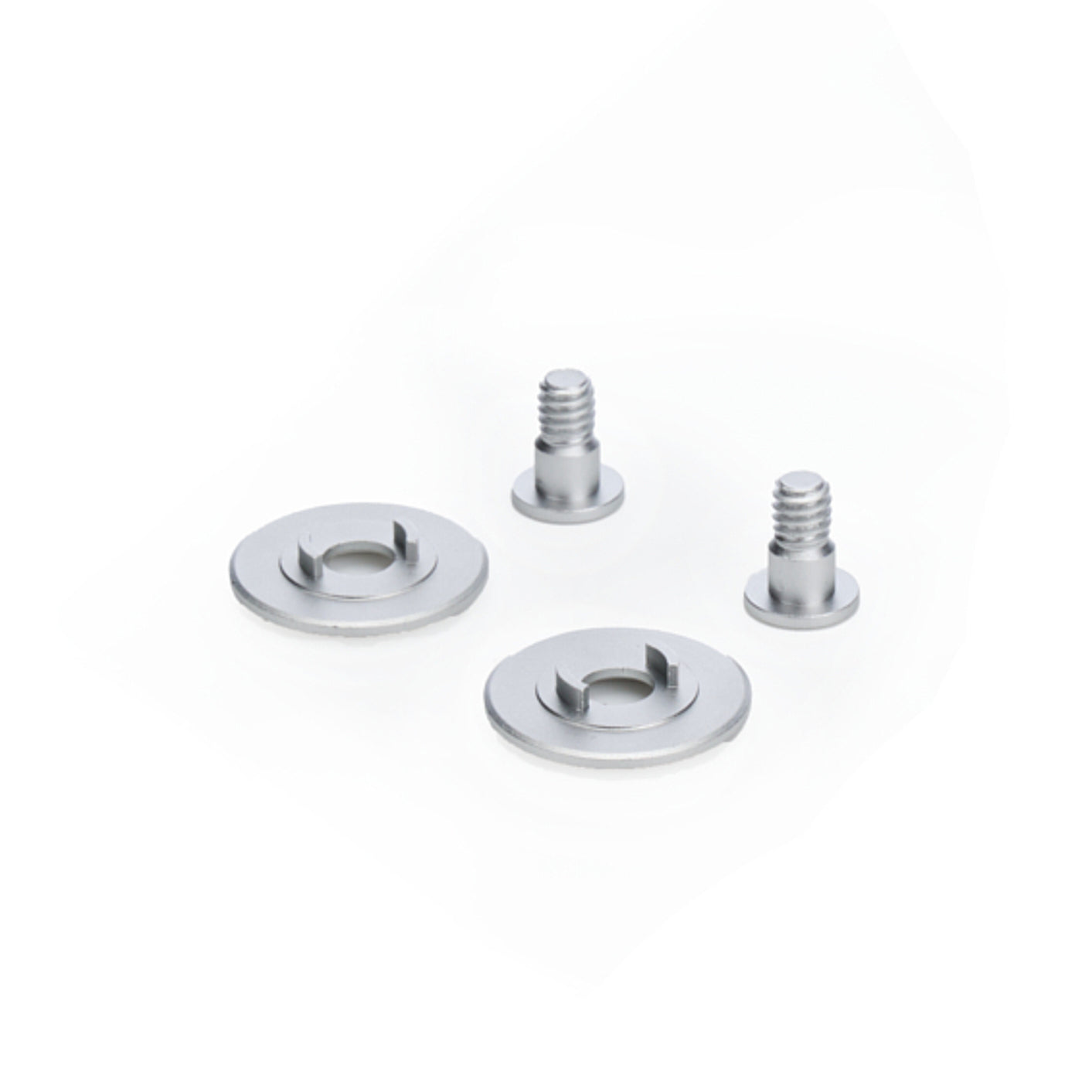 Allstar Performance Helmet Shield Pivot - Allstar Helmets - Aluminum - Silver Anodized - Kit