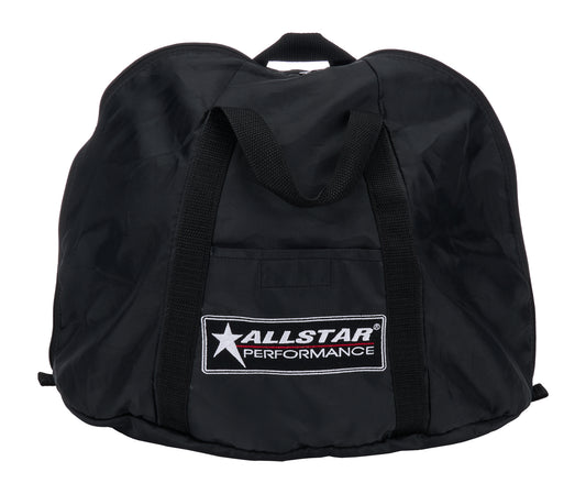 Allstar Performance Helmet Bag - Deluxe - Fleece Lined - Zipper Closure - Nylon - Black - Each