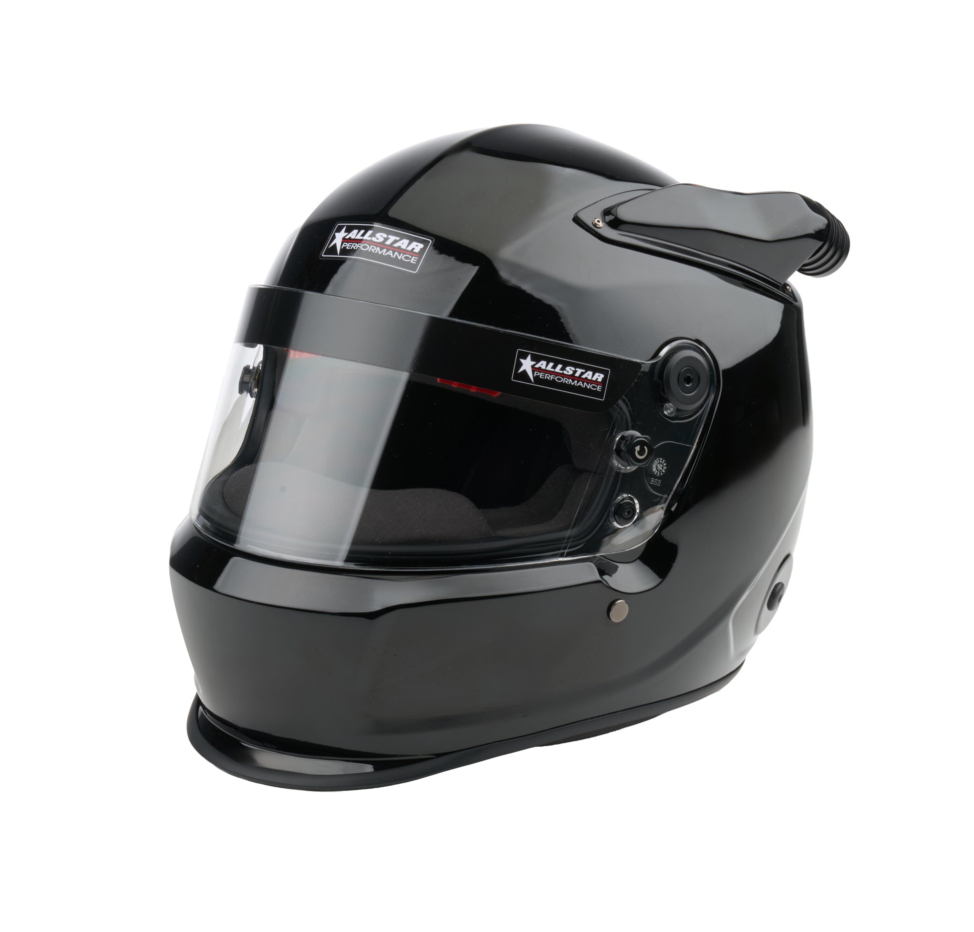 Allstar Performance Helmet - Series 50 - Mid-Air - Snell SA2025 - Head and Neck Support Ready - Black - Medium - Each