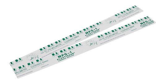 Allstar Performance Plastigauge - 0.001-0.003 in Measurement Range - 12 in Long - Green - Pair