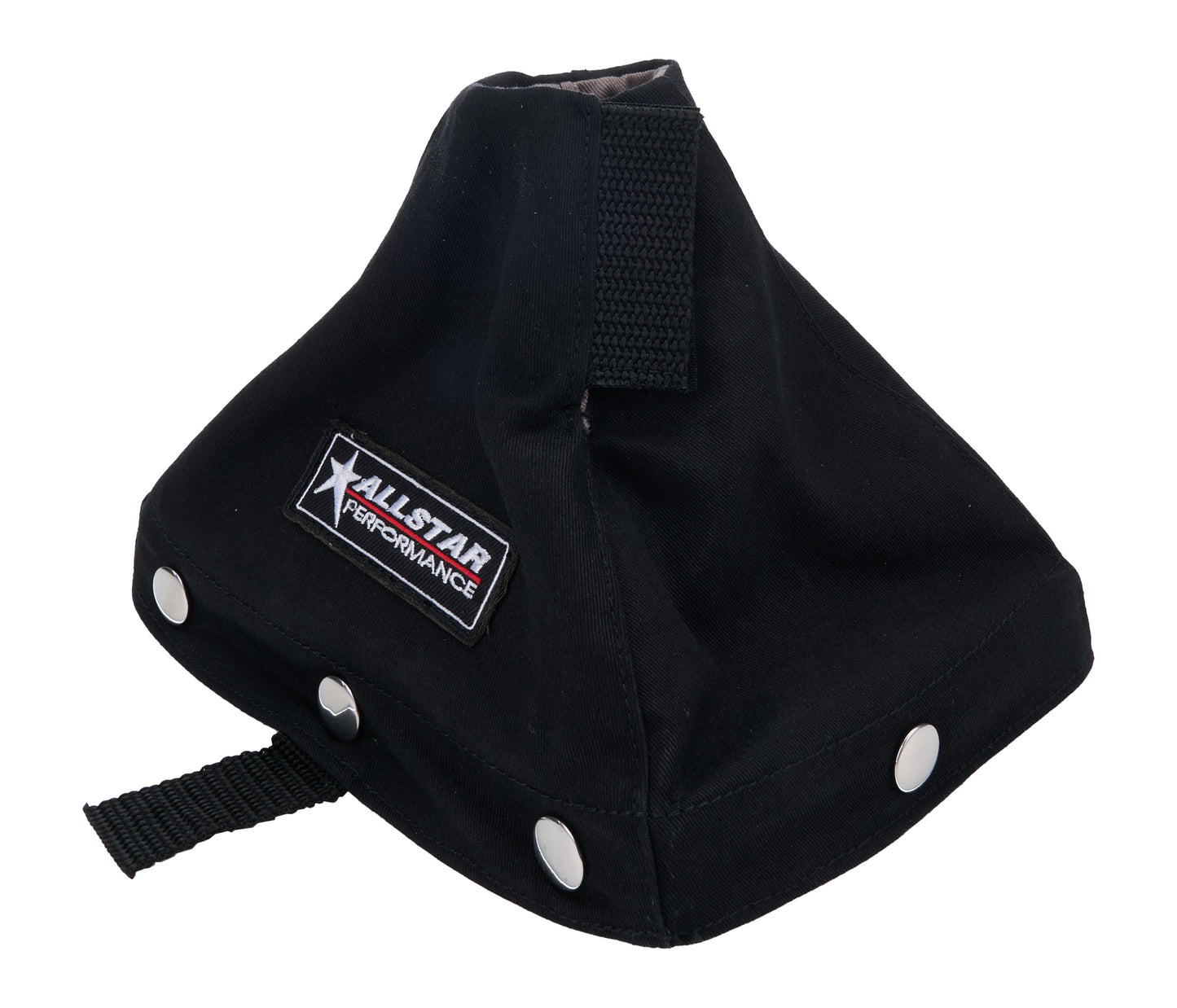 Allstar Performance Shifter Boot - 7.5 x 5.5 in Base - Fire Retardant Cotton - Aluminum - Natural - Each