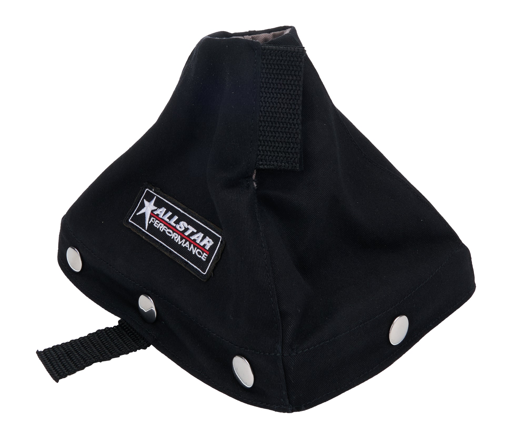 Allstar Performance Shifter Boot - 7.5 x 5.5 in Base - Fire Retardant Cotton - Aluminum - Natural - Each