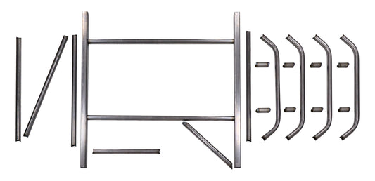Allstar Performance Roll Cage - Strut Kit - Mini Enduro - Weld-On - 1.75 in Diameter - 0.095 in Wall - Steel - Natural