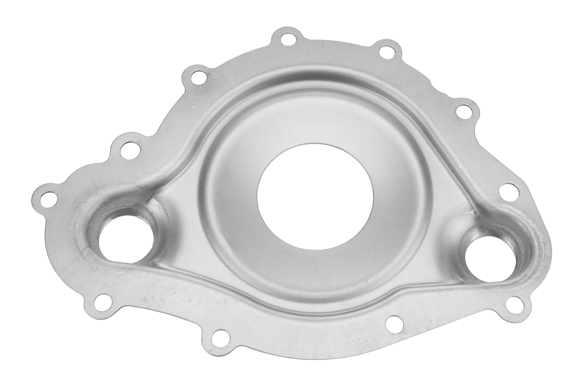 Allstar Performance Water Pump Back Plate - Steel - Natural - Pontiac V8 - Each