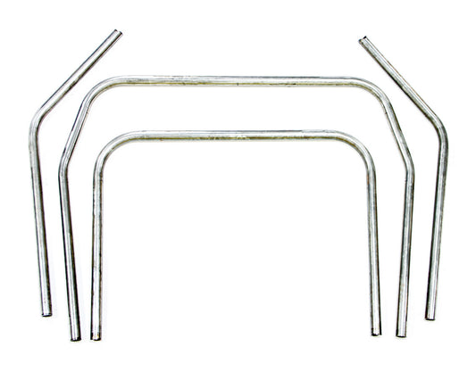 Allstar Performance Roll Cage - Main Hoop Kit - Weld-On - 1.625 in OD - A-Pillar Bars / Halo / Main Hoop - Steel -