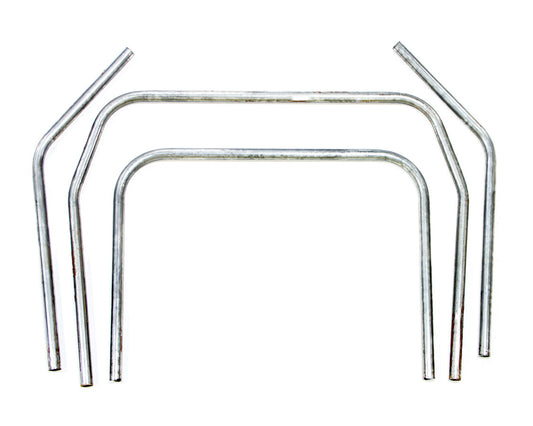 Allstar Performance Roll Cage - Main Hoop Kit - Weld-On - 1.625 in OD - A-Pillar Bars / Halo / Main Hoop - Steel -
