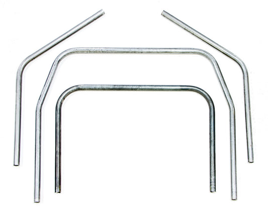 Allstar Performance Roll Cage - Main Hoop Kit - Weld-On - 1.625 in OD - A-Pillar Bars / Halo / Main Hoop - Steel -