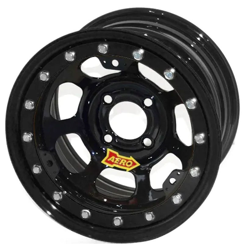 Aero Race Wheels Wheel - 33-Series Lightweight - 13 x 7 in - 2.000 in Backspace - 4 x 4.50 in Bolt Pattern - Beadlock