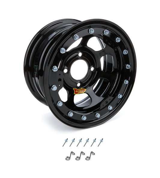 Aero Race Wheels Wheel - 33-Series - 13 x 7 in - 3.000 in Backspace - 4 x 4.50 in Bolt Pattern - Beadlock - Steel -