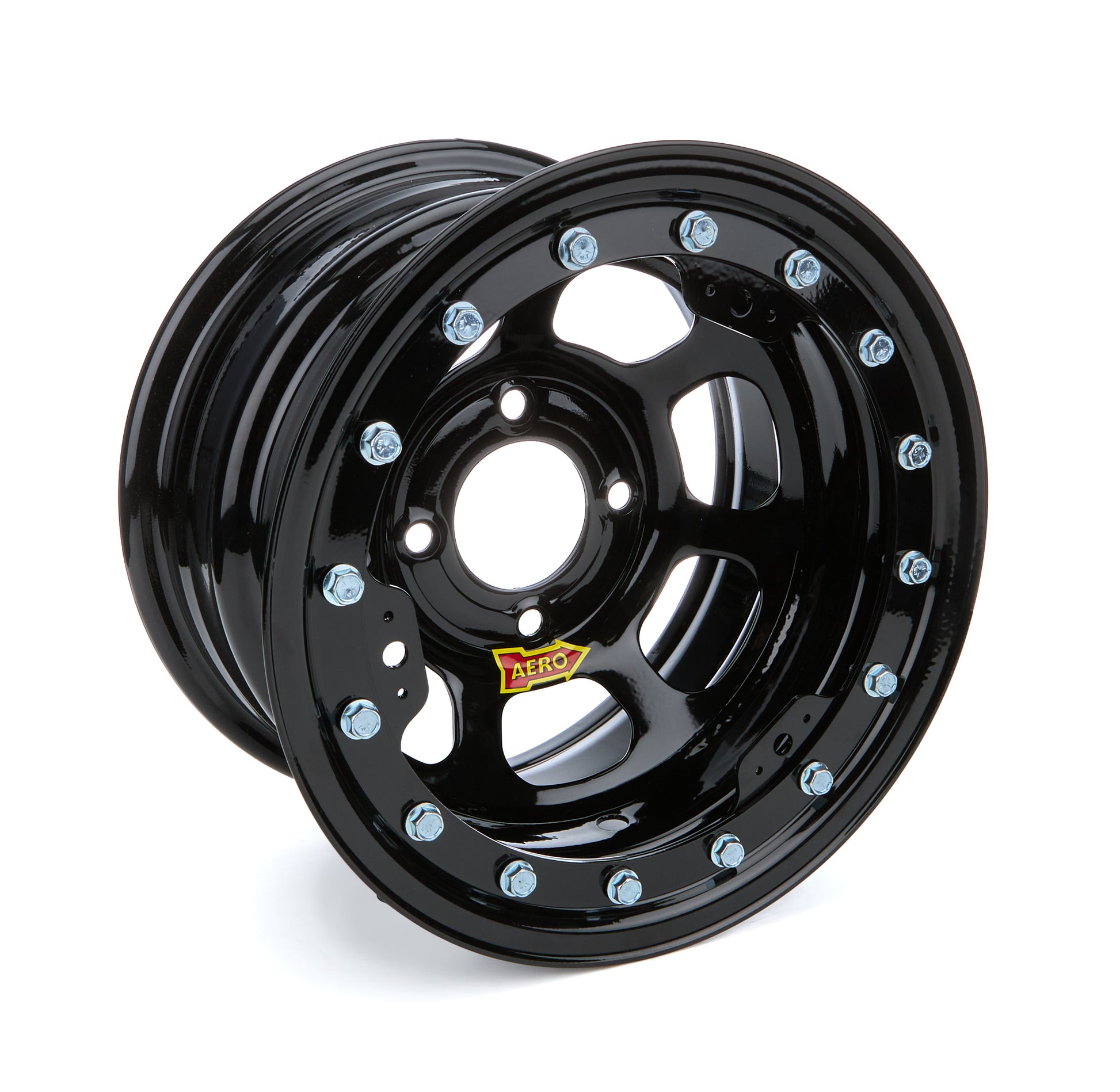 Aero Race Wheels Wheel - 33-Series - 13 x 8 in - 3.000 in Backspace - 4 x 4.50 in Bolt Pattern - Beadlock - Steel -