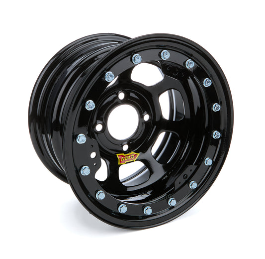 Aero Race Wheels Wheel - 33-Series - 13 x 8 in - 3.000 in Backspace - 4 x 4.50 in Bolt Pattern - Beadlock - Steel -