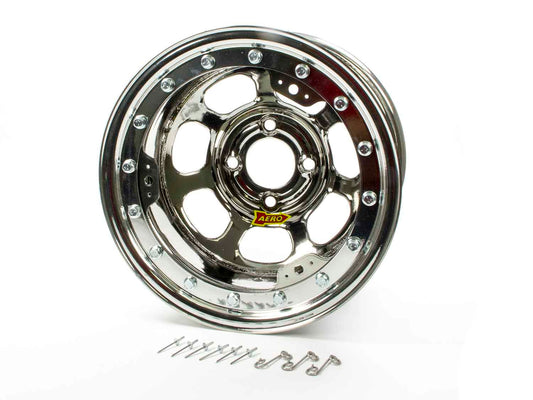 Aero Race Wheels Wheel - 33-Series - 13 x 8 in - 2.000 in Backspace - 4 x 4.25 in Bolt Pattern - Beadlock - Steel -