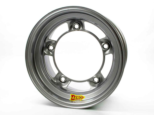 Aero Race Wheels Wheel - 51-Series - 15 x 8 in - 5.000 in Backspace - Wide 5 Bolt Pattern - Steel - Silver Powder Coat