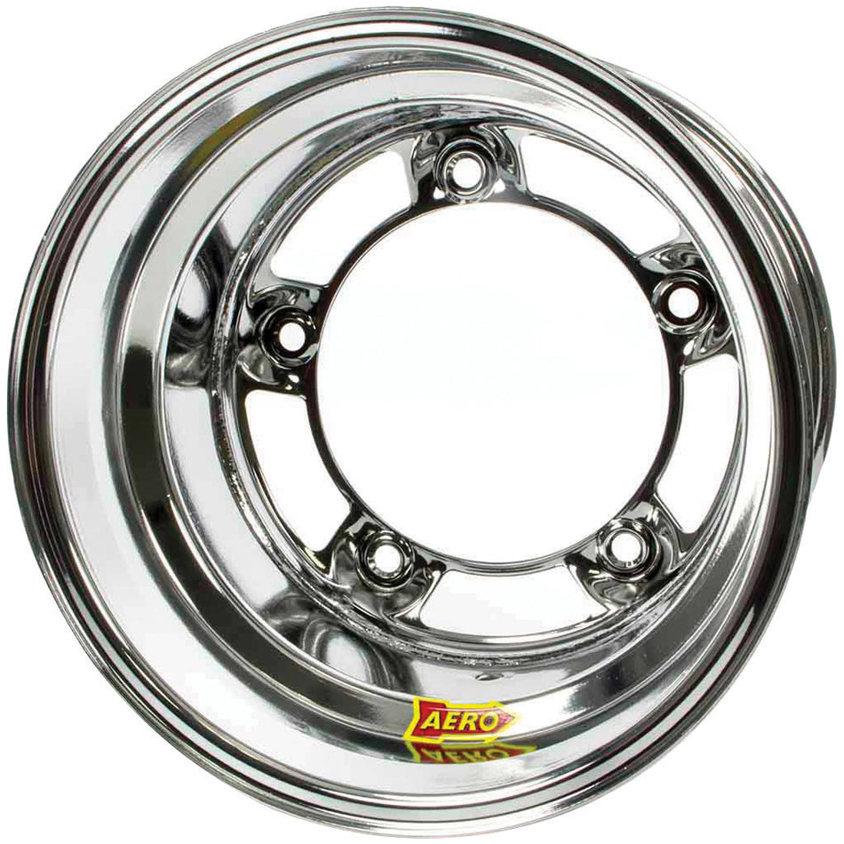 Aero Race Wheels Wheel - 51-Series - 15 x 10 in - 2.000 in Backspace - Wide 5 Bolt Pattern - Steel - Chrome - Each