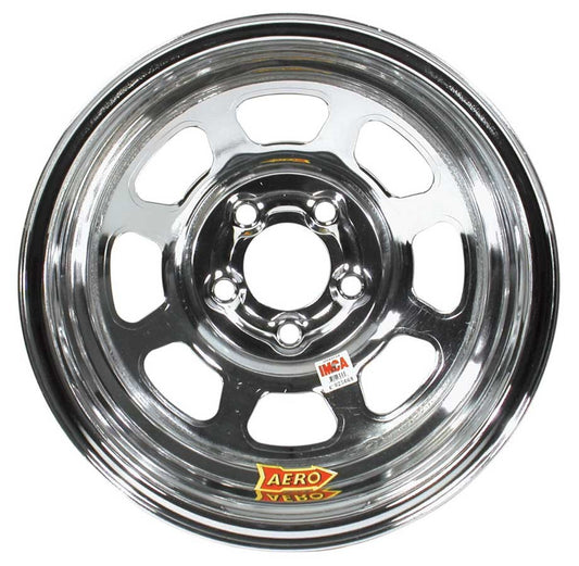 Aero Race Wheels Wheel - 52-Series - 15 x 8 in - 3.000 in Backspace - 5 x 4.75 in Bolt Pattern - Steel - Chrome - Each