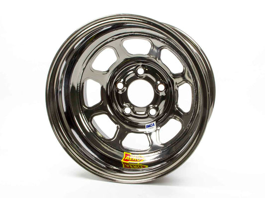 Aero Race Wheels Wheel - 52-Series - 15 x 8 in - 2.000 in Backspace - 5 x 5.00 in Bolt Pattern - Steel - Black Chrome