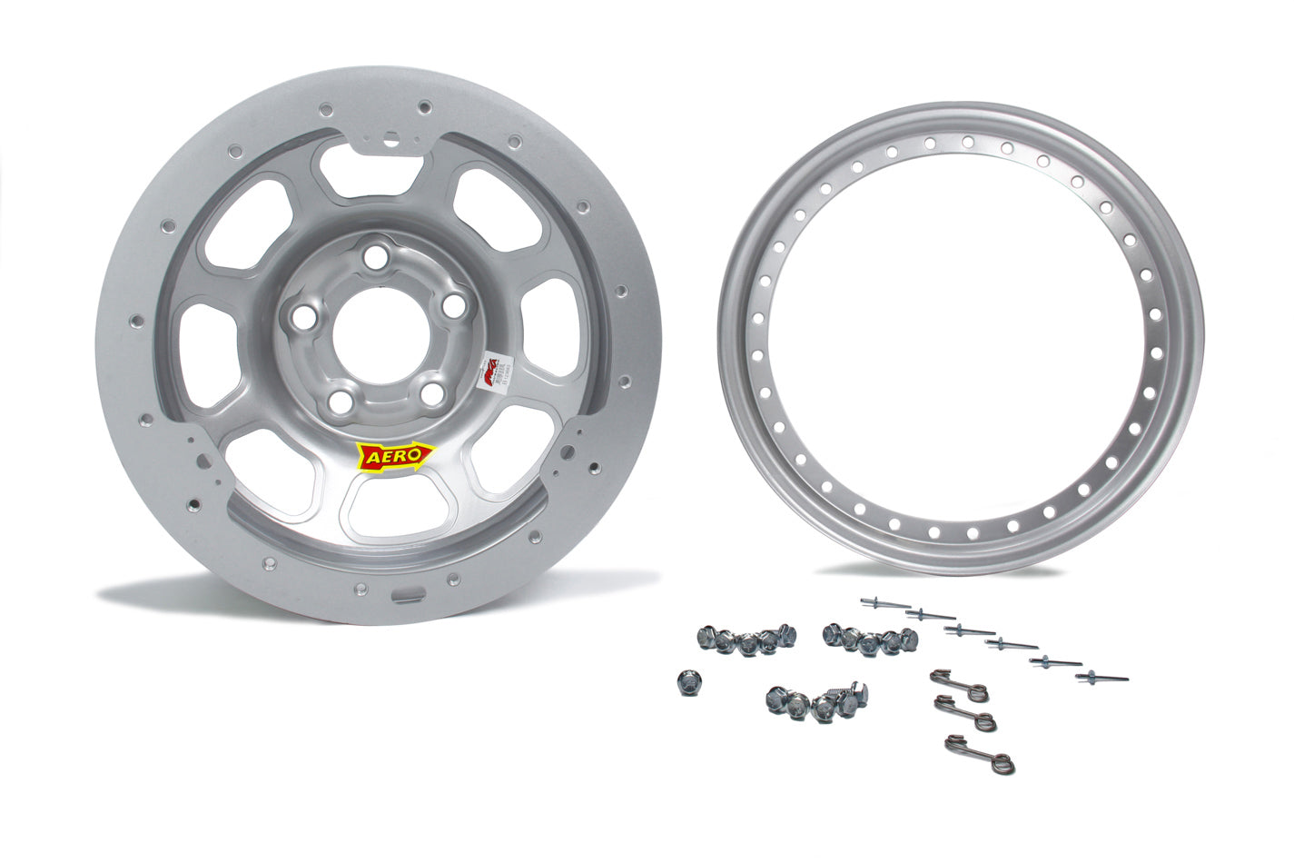 Aero Race Wheels Wheel - 53-Series - 15 x 8 in - 4.000 in Backspace - 5 x 5.00 in Bolt Pattern - Beadlock - Steel -