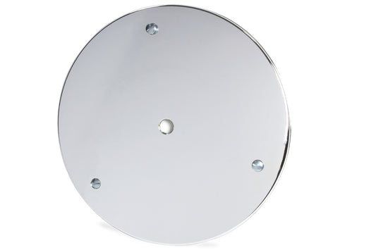 Aero Race Wheels Mud Cover - Quick Release Fastener - Plastic - Chrome - 15 in Beadlock Wheels - Each