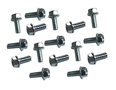 Aero Race Wheels Beadlock Bolt Kit - 5/16-18 in Thread - 0.75 in Long - Hex Head - Steel - Zinc Oxide - Set of 16