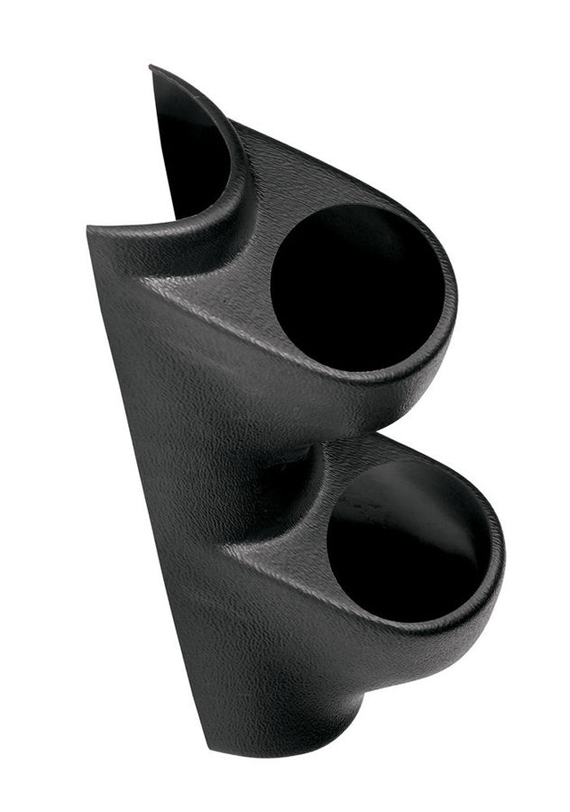 Autometer Gauge Pod - Two 2-1/16 in Diameter Gauges - Pillar - Plastic - Black - Hard Top - Ford Mustang 1994-2002 -