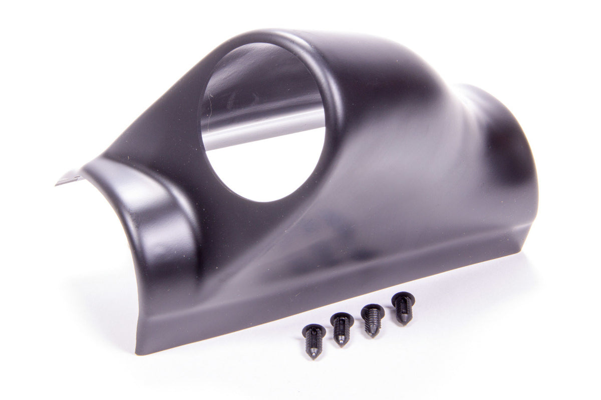 Autometer Gauge Pod - One 2-1/16 in Diameter Gauge - Pillar - Plastic - Black - GM A-Body 1968-72 - Each