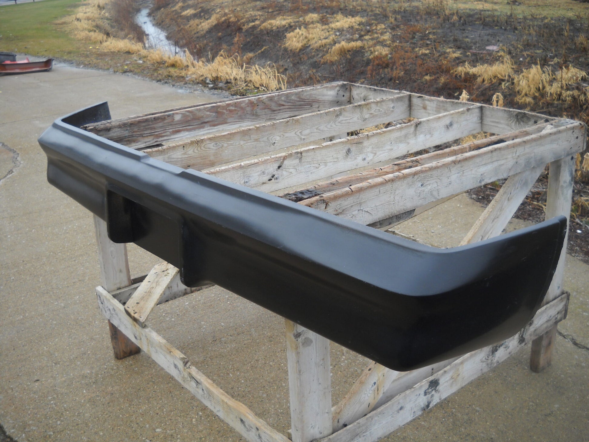 1978-1981 Camaro Rear Fiberglass Bumper - Glasstek B1061 product image