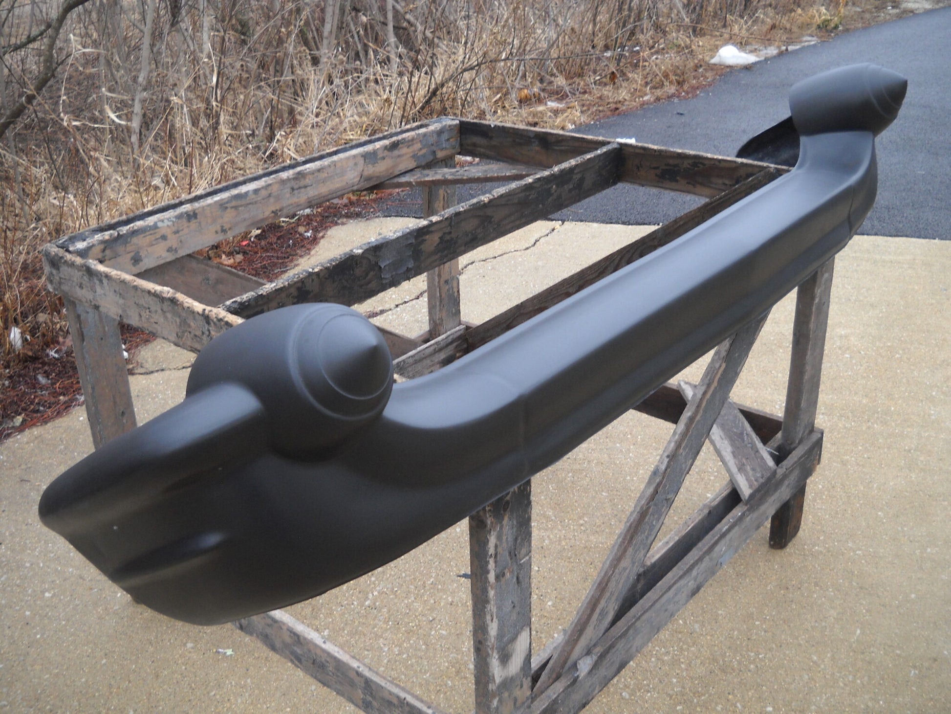 1957 Chevy Front Fiberglass Bumper - Glasstek B1077 product image