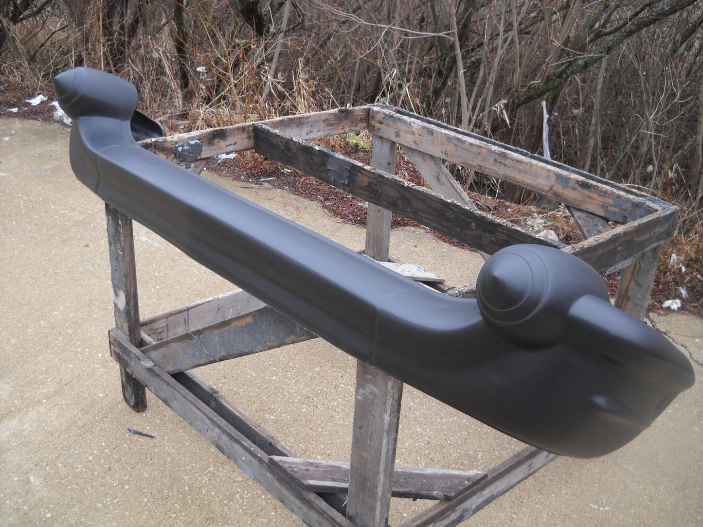 1957 Chevy Front Fiberglass Bumper - Glasstek B1077 - view 2