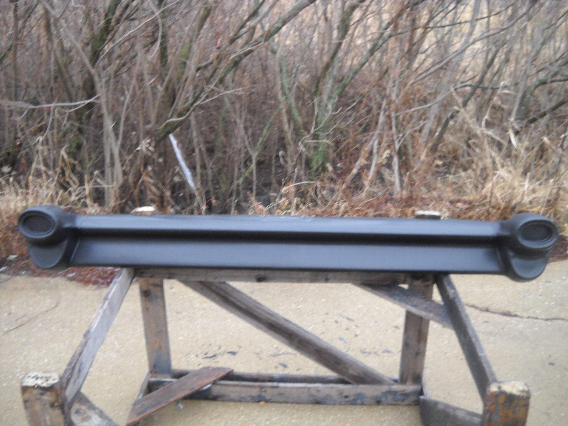 1957 Chevy Rear Fiberglass Bumper - Glasstek B1078 - view 3