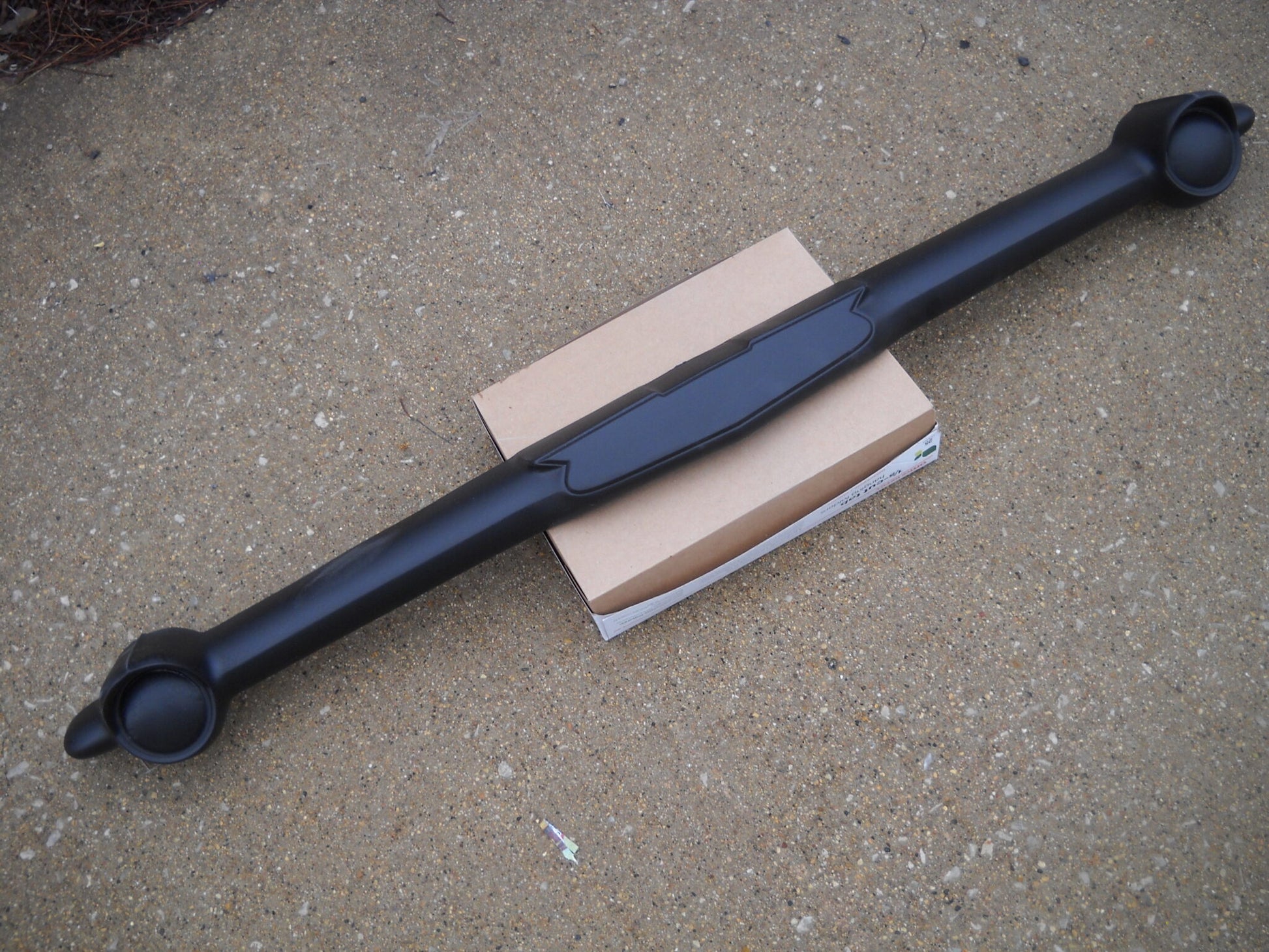 1957 Chevy Front Fiberglass Bumper Bar (Grill Center Bar Piece) - Glasstek B1079 product image