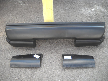 1991-1992 Firebird T/A Rear Fiberglass Bumper Clip With Wheelie Bar Cut Out (3 Pices) - Glasstek B3029 product image