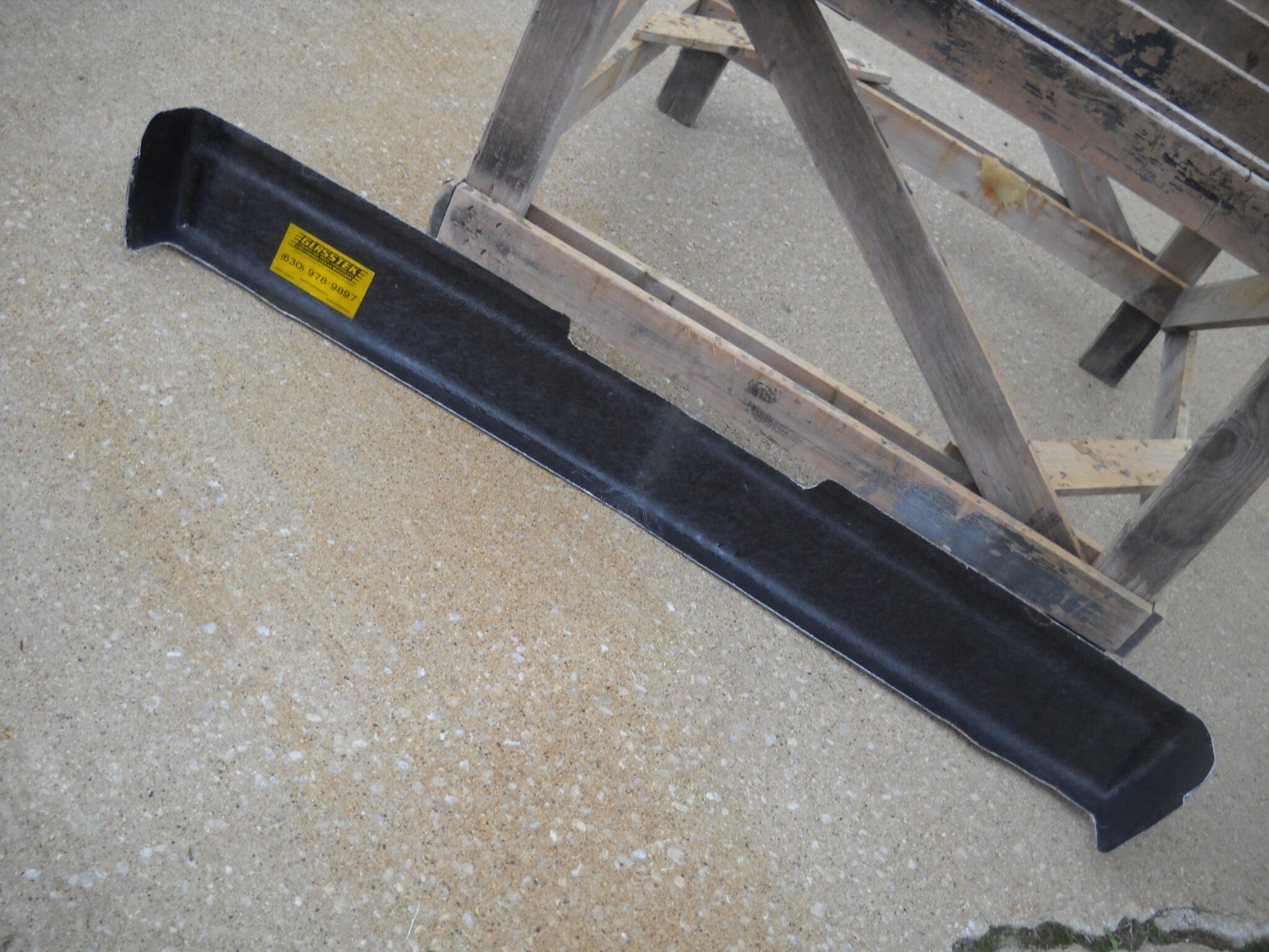 1981-1988 Cutlass Rear Fiberglass Bumper Piece(Replaces Lower Chrome Piece) - Glasstek B6013 - view 3