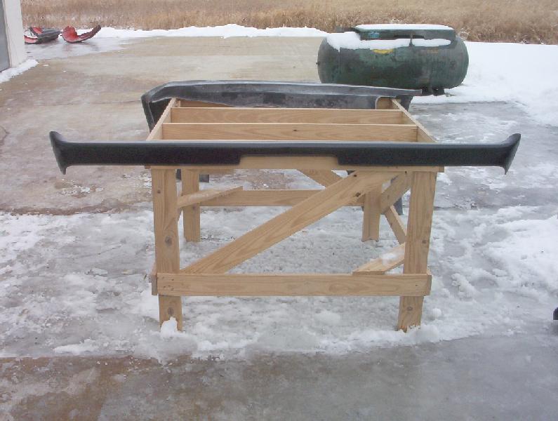 1970-1974 Challenger Front Fiberglass Bumper - Glasstek B7010 product image