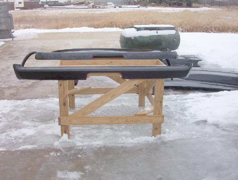 1970-1974 Challenger Rear Fiberglass Bumper - Glasstek B7011 product image