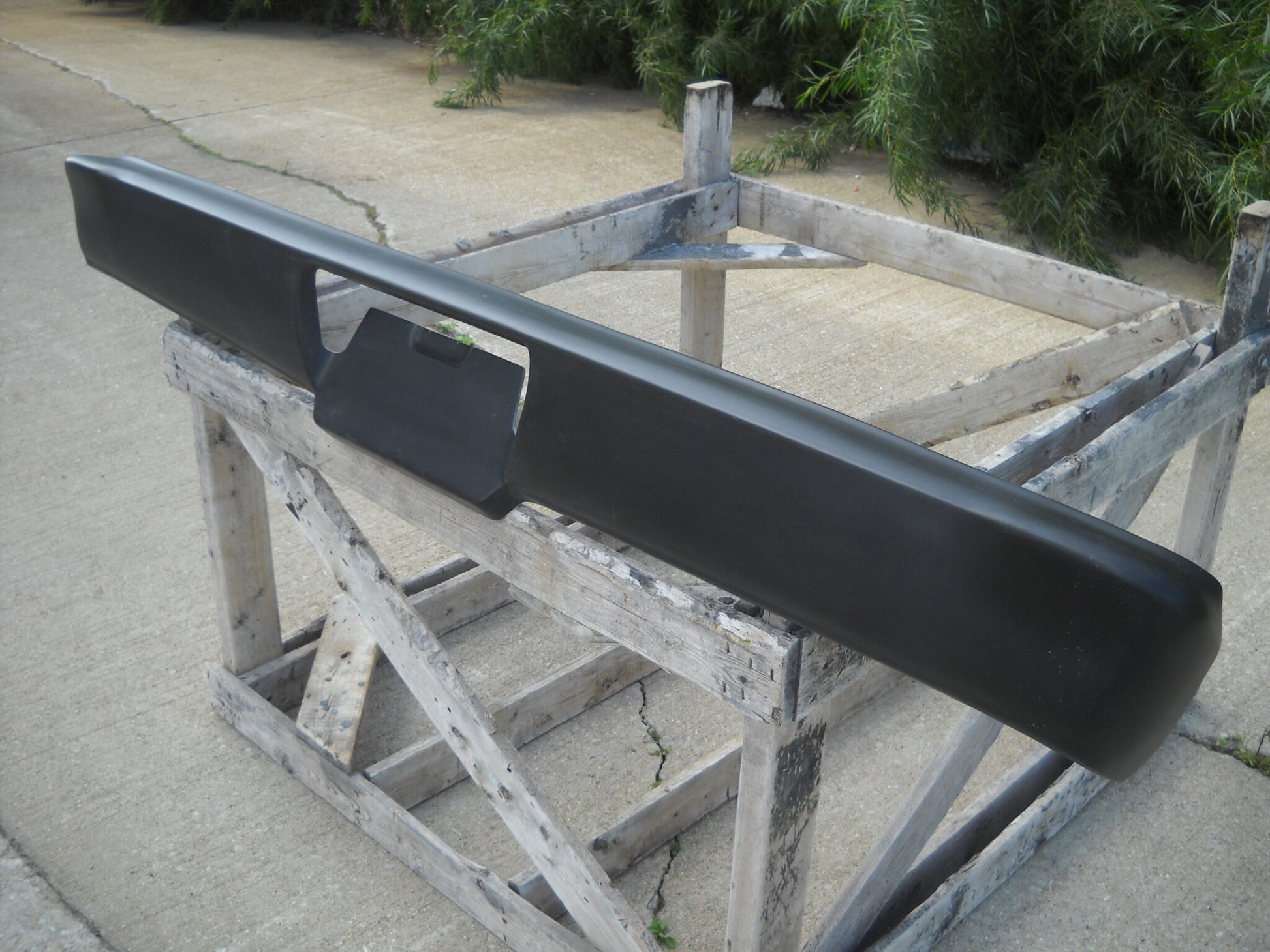 1966 Barracuda Rear Fiberglass Bumper - Glasstek B7033 - view 3