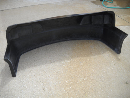 1987-1993 Mustang GT Front Fiberglass Bumper With 10" Spoiler & Built In Headlight Buckets - Glasstek B9028 - view 4