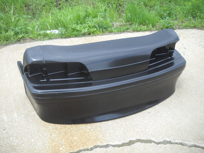 1987-1993 Mustang GT Front Fiberglass Bumper With 10" Spoiler & Built In Headlight Buckets - Glasstek B9028 - view 5