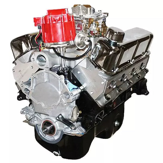 Blueprint Engines Crate Engine - Base Dressed Engine - 302 Cubic Inch - 361 HP - Small Black Ford - Each